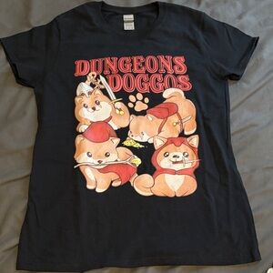 Dungeons and Dragons black t shirt - size M